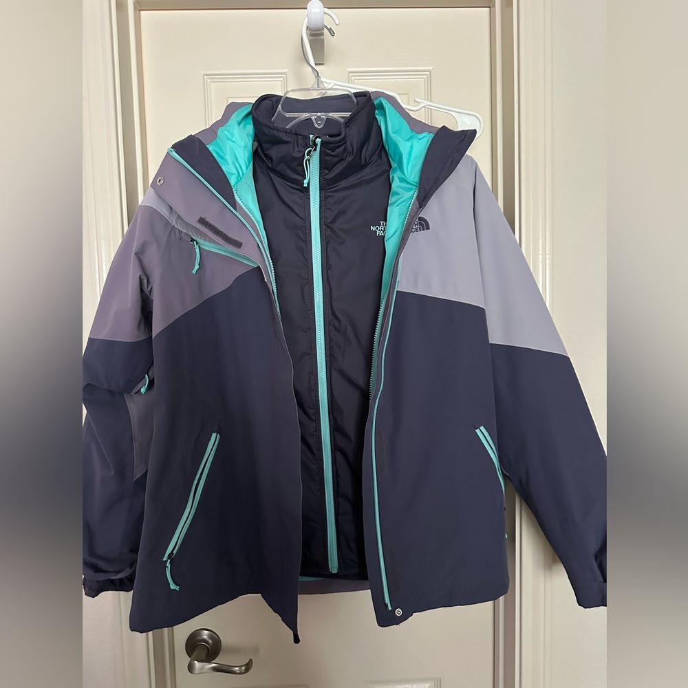 The North Face multilayer ski jacket